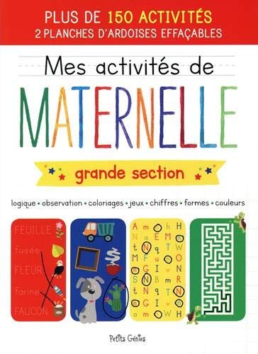 Couverture de Mes activités de maternelle grande section