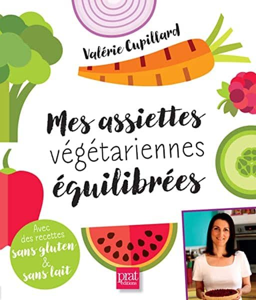 Couverture de Mes assiettes vegetariennes equilibrees