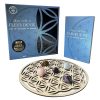 Mon coffret Fleur de vie - L'art de recharger les pierres: Un livre d'initiation, 10 pierres roulées et brutes et une fleur de vie en essence de tilleul