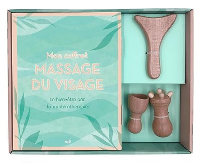 Mon coffret massage du visage – Le bien-être par la madérothérapie: Inclus un livre et 3 accessoires de massage en bois
