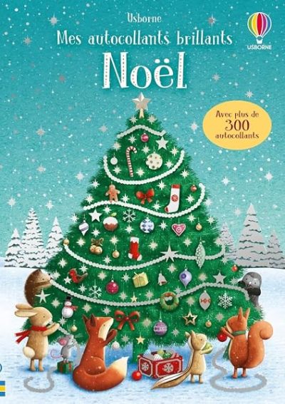 Noël – Mes autocollants brillants – Dès 3 ans