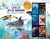 Mon coffret livre et jeu de mémoire des animaux marins: Incluant 1 livre de 64 pages et 1 jeu mémoire de 48 cartes