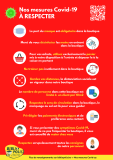 Nos mesures Covid-19